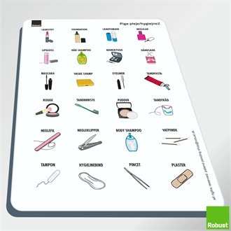 Hygiejnepakke pige PLUS